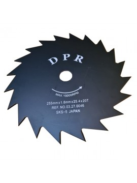 DPR DISCO PARA ROCADORAS 20 DENTES 255X1,8X25,4 X20D (0046) - 028557