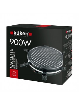 KUKEN RACLETTE GRILL REDONDA 30 CM 900W  (REF:34026) - 010240