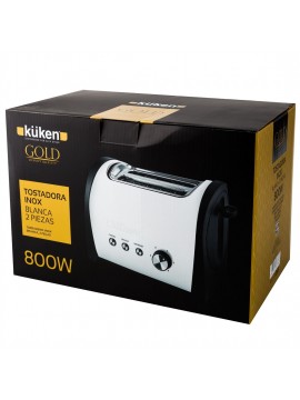 KUKEN TORRADEIRA BRANCA GOLD 800 W (REF: 33776) - 010001