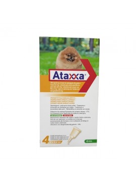 ATAXXA SPOT ON CAES (0-4 KG) 4 PIPETAS - 038162