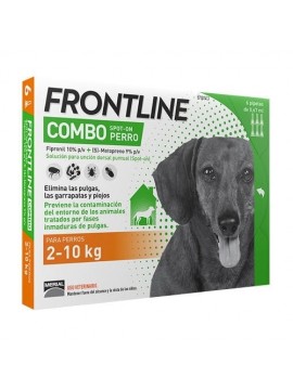 FRONTLINE COMBO 2-10 KG 3 PIPETAS - 038027