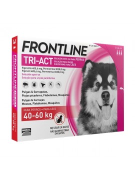 FRONTLINE TRI-ACT +40 KG (XL) 3 PIPETAS - 038096