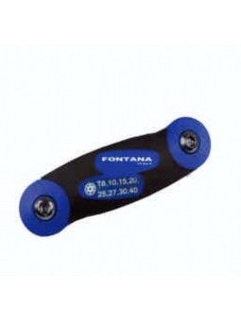 FONTANA CHAVE UMBRACO 8 PECAS T8 A T40 NAVALHA - 00600086