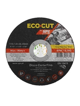 ECOCUT DISCO ABRASIVO CORTE INOX - 015038