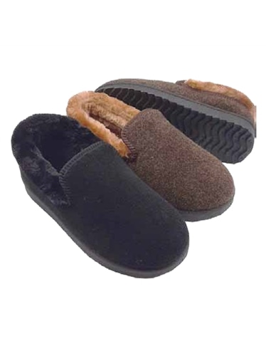 LINEA7 PANTUFA 35-40 CASTANHO/PRETO CX24 PARES (26039) - 097342