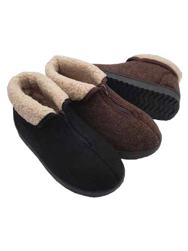 LINEA7 PANTUFA 36-41 CASTANHO/PRETO CX24 PARES (26040) - 097343