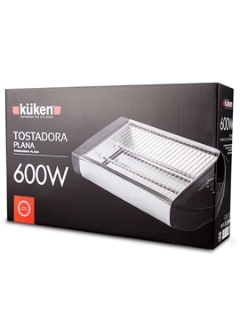 KUKEN TORRADEIRA ELETRICA PLANA 600 W (REF: 30742) - 010158