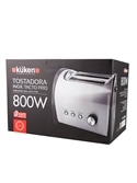 KUKEN TORRADEIRA INOX 2P 800 W (REF: 33621) - 010159