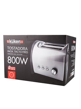 KUKEN TORRADEIRA INOX 2P 800 W (REF: 33621) - 010159