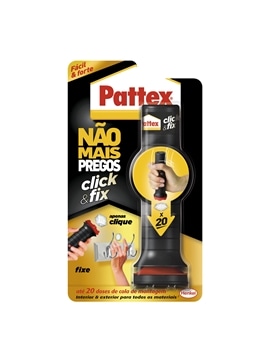 PATTEX NAO MAIS PREGOS CLICK&FIX - 007240