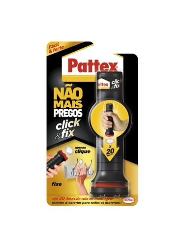 PATTEX NAO MAIS PREGOS CLICK&FIX - 007240